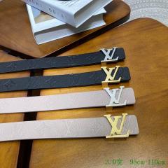 LV Belt 30mmX95-110cm 7D02