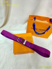 LV Belt 35mm 95-125cm 8L08